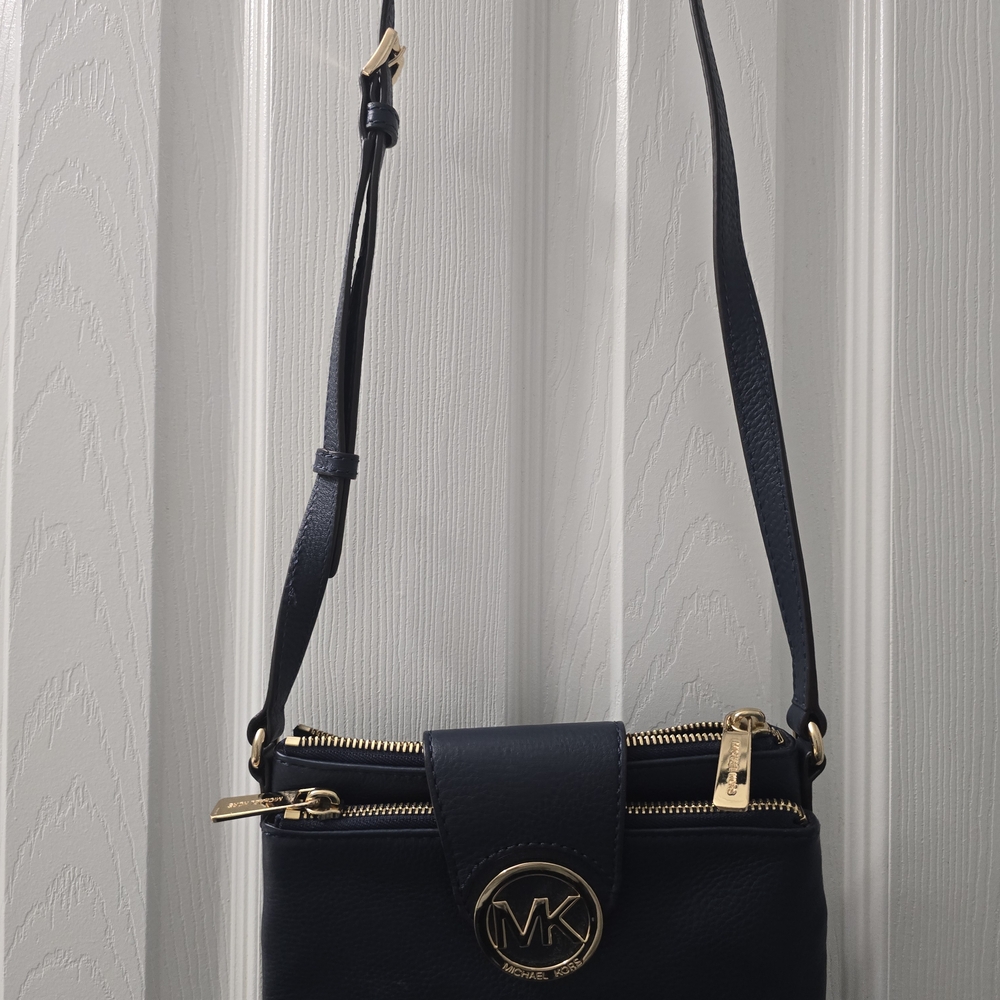 Michael Kors Navy Crossbody Bag
